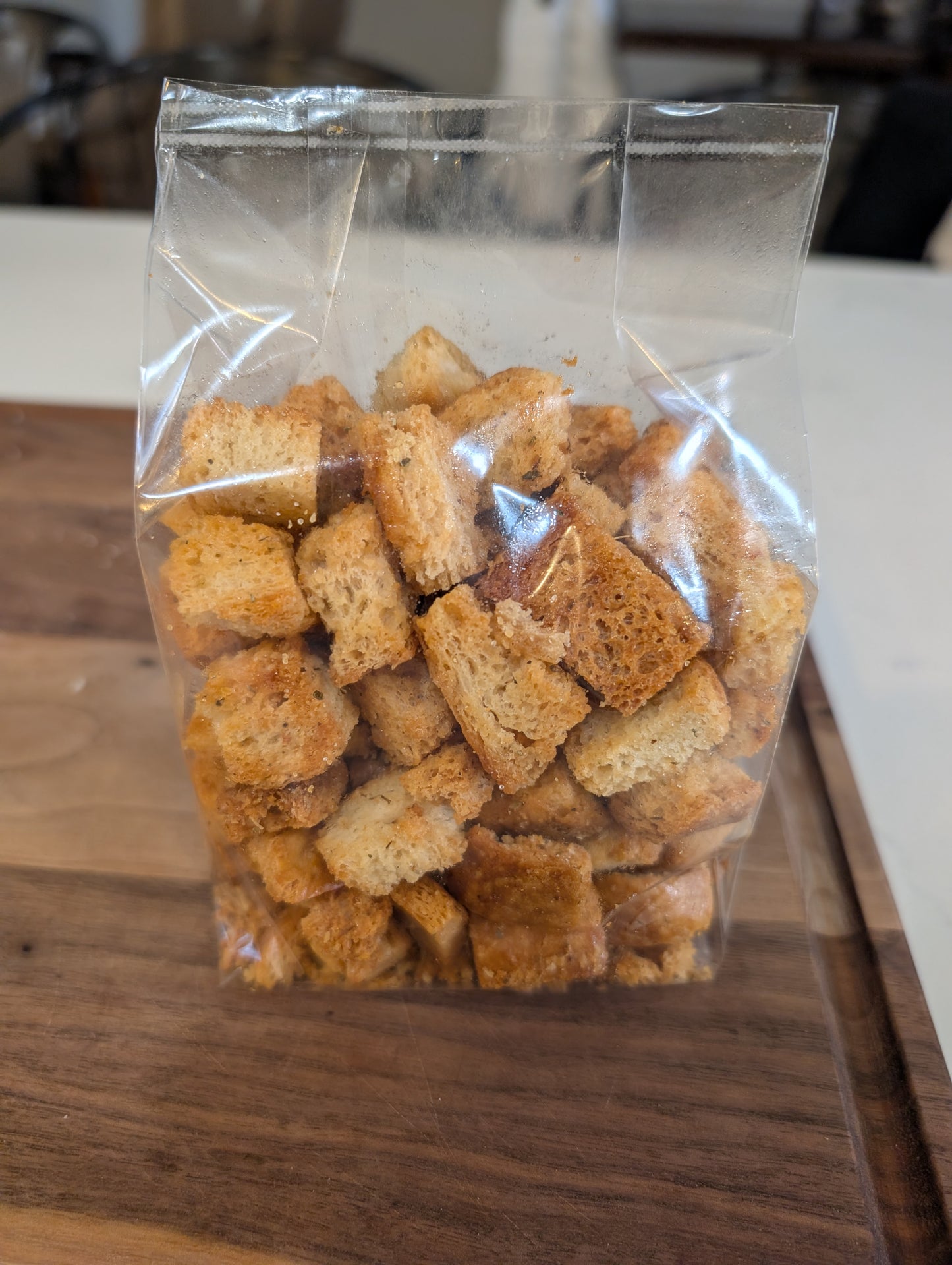 Garlic Herb Croutons