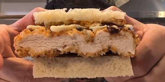 Chicken Katsu Sando for $1.15 | Oven-Baked Katsu Recipe