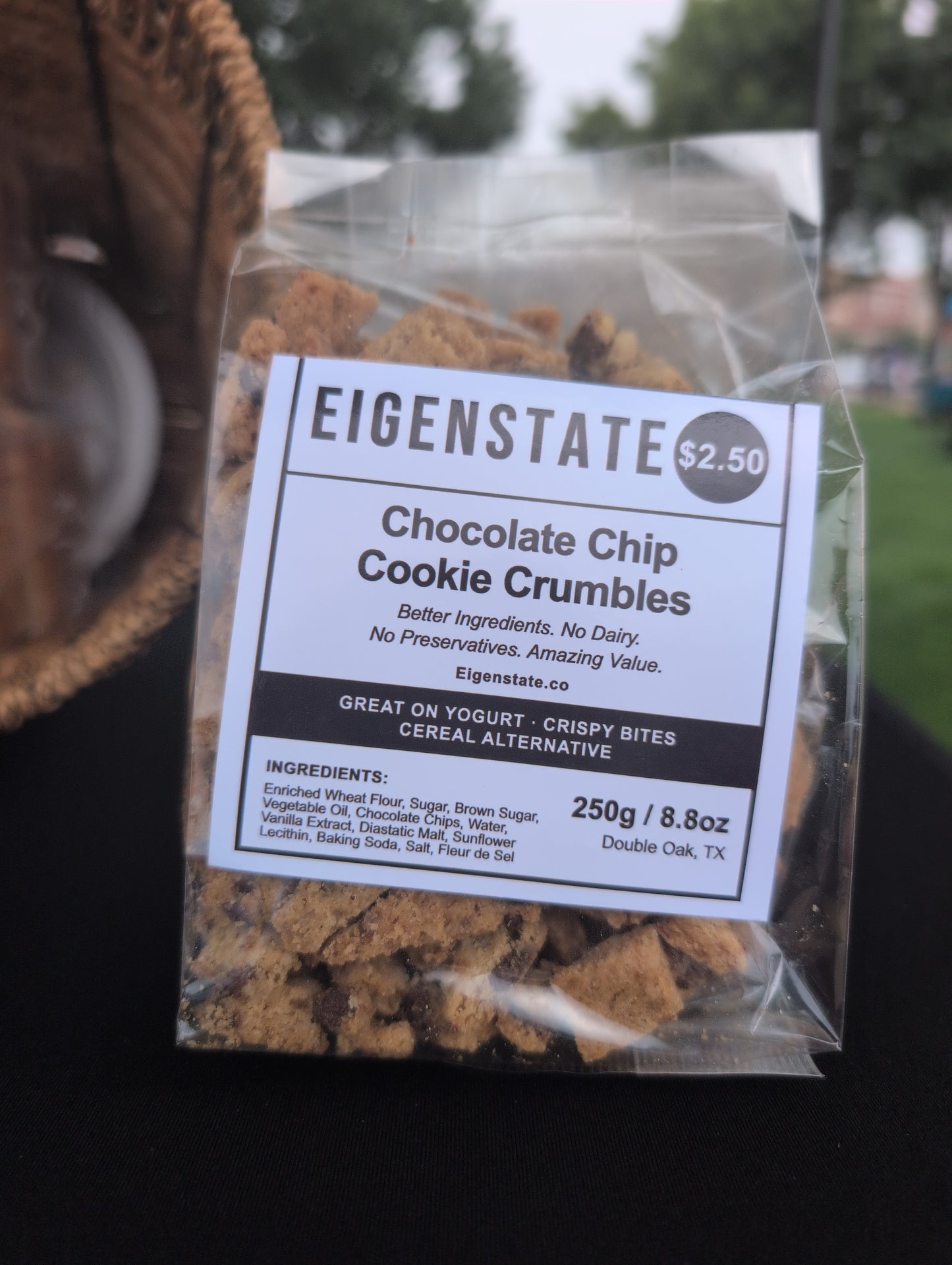 Chocolate Chip Cookie Crumbles